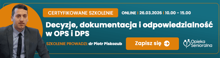 Szkolenie Decyzje, dookumentacja w OPS i DPS