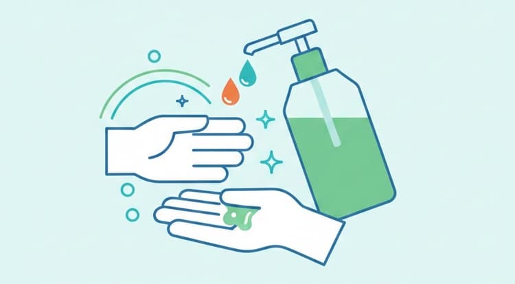 Odkażanie rąk