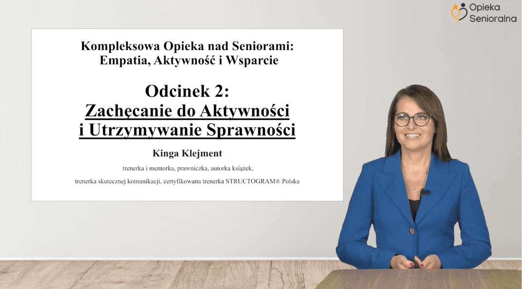 Kurs „Kompleksowa opieka nad seniorami – komunikacja i empatia”, odcinek 2 